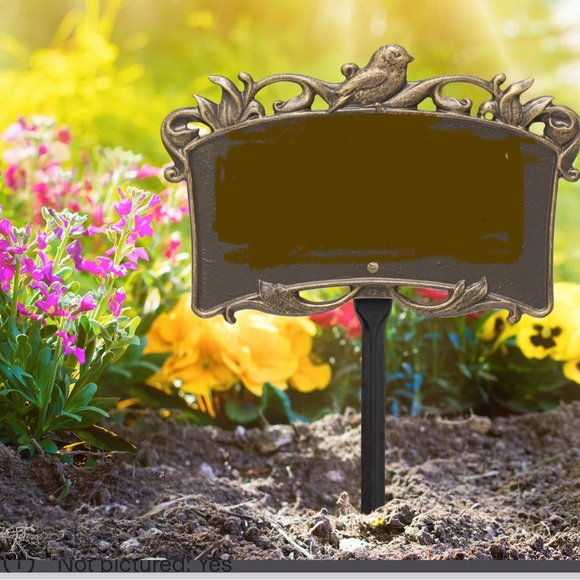 Song Bird Personalized Garden Sign - Picture 2 of 2